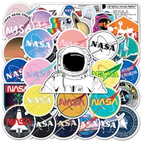 103050pcs space astronaut cartoon graffiti stickers skateboard rider account notebook guitar decoration toys wholesale
