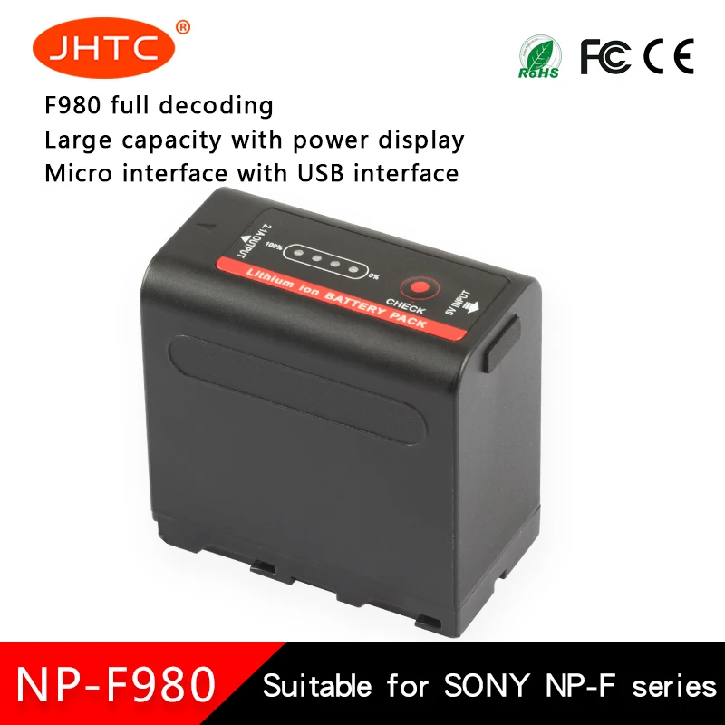 

Battery 8700mah NP F980 Exp For Sony CCD-TRV35 CCD-TRV940 RV100 TR415E DCR-TR7Series NP F980Exp Batteries Rechargeable Li-ion