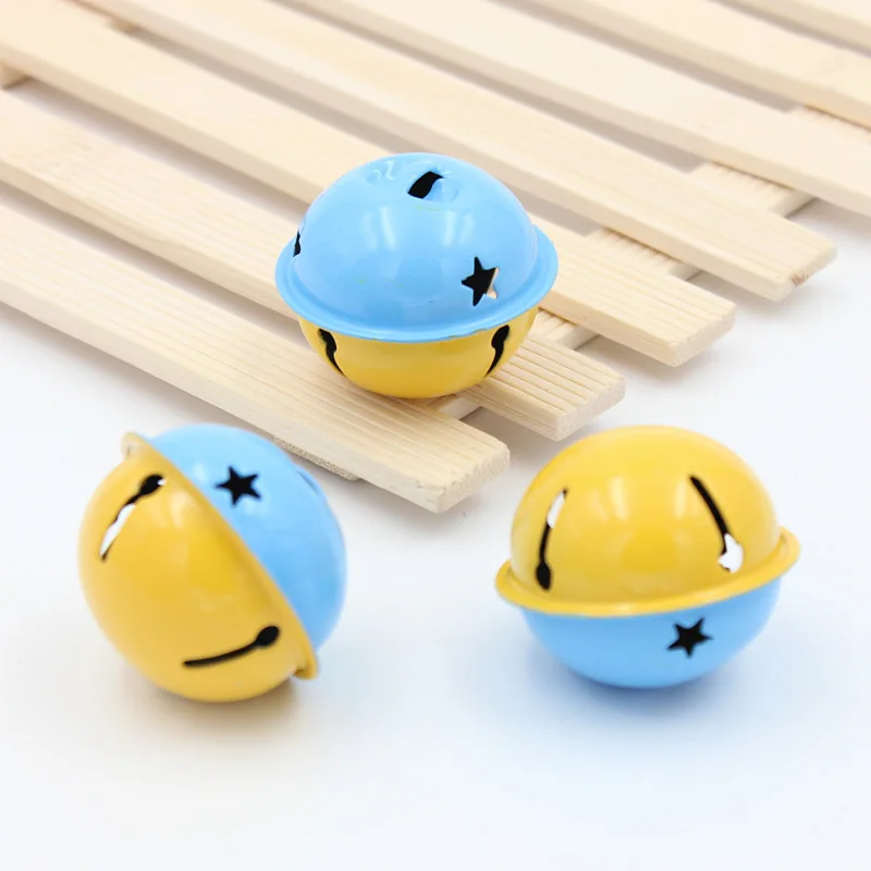 10 шт. металлические бусины колокольчики подвески для рождественских украшений