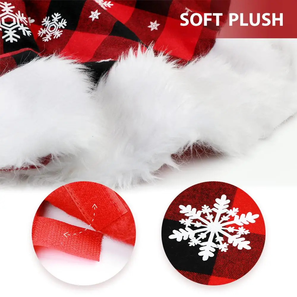 122 см белая юбка на рождественскую елку плюшевый коврик фартуки меховые