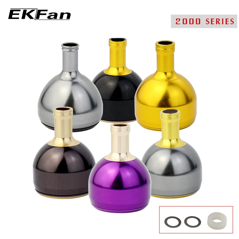 EKfan 2000 Серия Новый дизайн обработанная металлическая Рыболовная катушка ручки