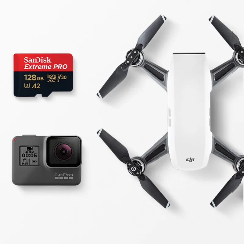 Sandisk Memory Card Extreme Pro 128 GB Microsdxc 64GB 256GB 32GB UHS I U3 V30 C 10 High Speed Micro SD Card Microsd With Adapte