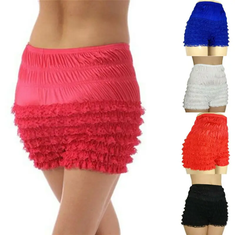 Милые разноцветные Многослойные сетчатые взъерошенные трусики женское нижнее