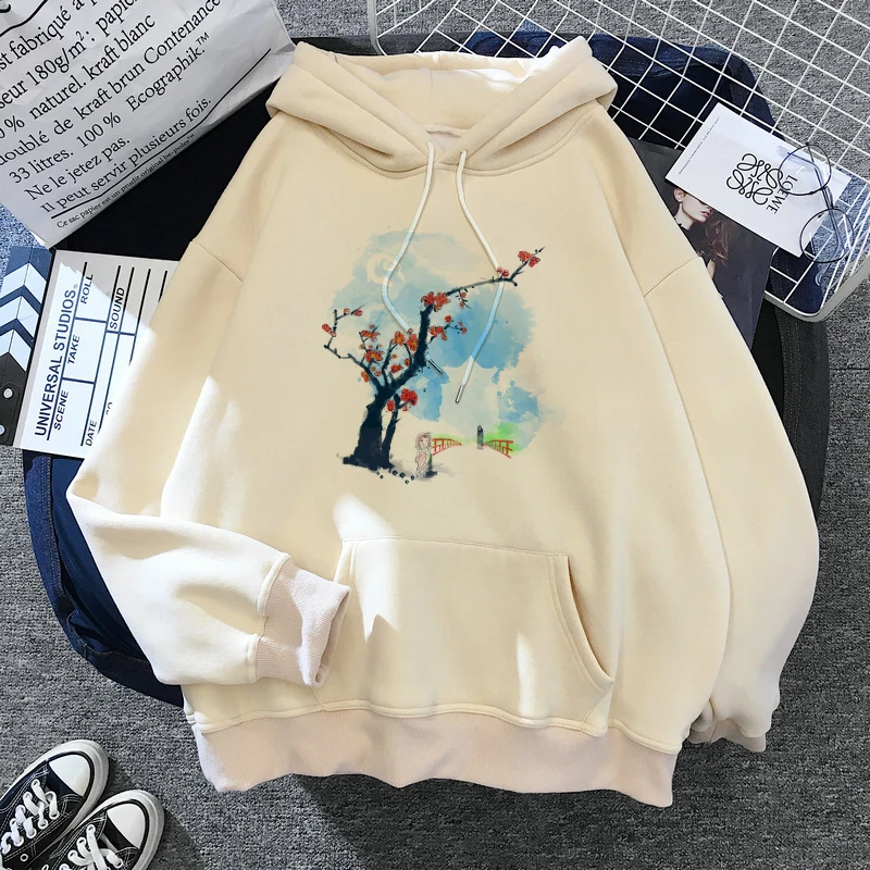 

Sweatshirts Kawaii Anime Funny Cartoon Studio Ghibli Totoro Tracksuit Hoodie Harajuku Top Pullover Sportswear Casual Warm 2021