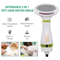 low temprature noise pet dryer dog grooming comb pet cat hair dryer gooming comb animal grooming dryer cat hair dryer and comb