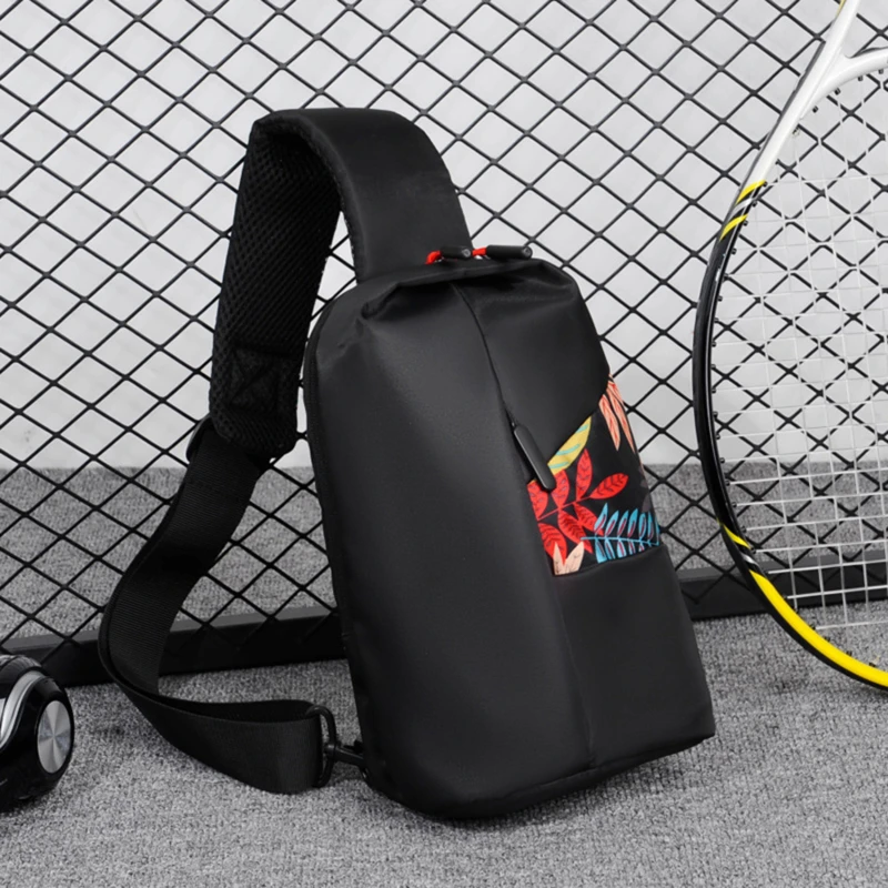 

Men Fashion Shoulder Bag Multifunction Crossbody Bag On Shoulder Travel Sling Pack Messenger Pack Chest Bag For Male