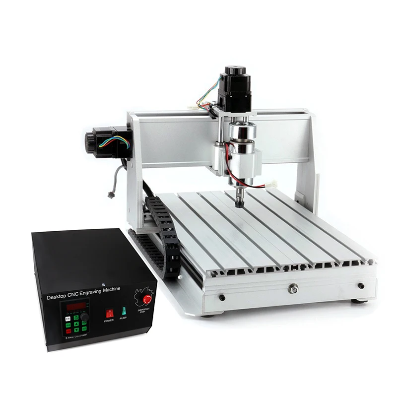 

New CNC 110V/220V 800W/1500W 3040T-D Air Cool Ball screw 3 Axis 4 Axis Machine 0.8KW/1.5KW Router Engraver Milling Mini 3040