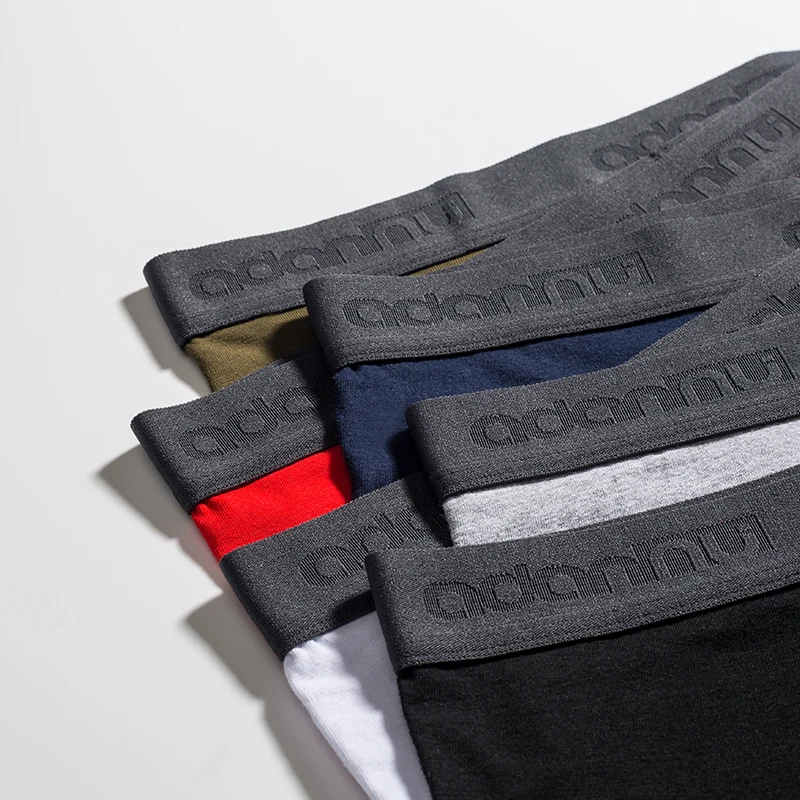 Сексуальное мужское нижнее белье боксеры Cueca мужские трусы шорты дышащие чистый