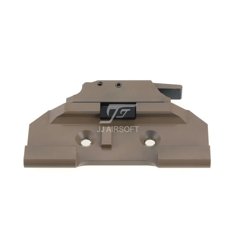 JJ Airsoft AC12033 Quick Release / QD Mount for ACOG 4x32 Scope Red Dot (Black/Tan) | Mounts & Accessories