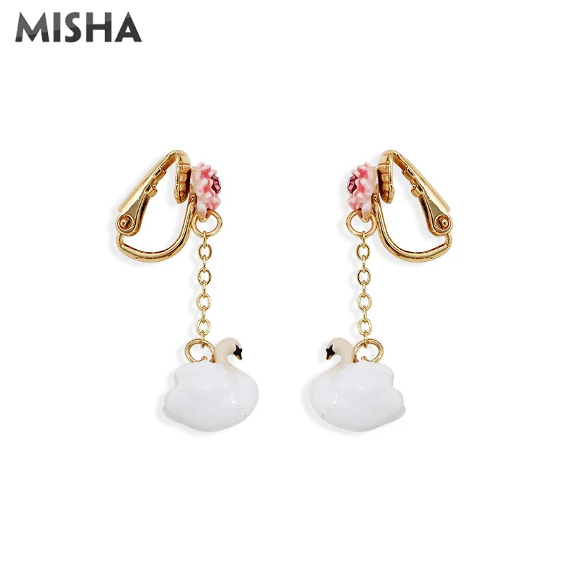 MISHA новые серьги для женщин и девушек ручная работа эмалированные глазурные в