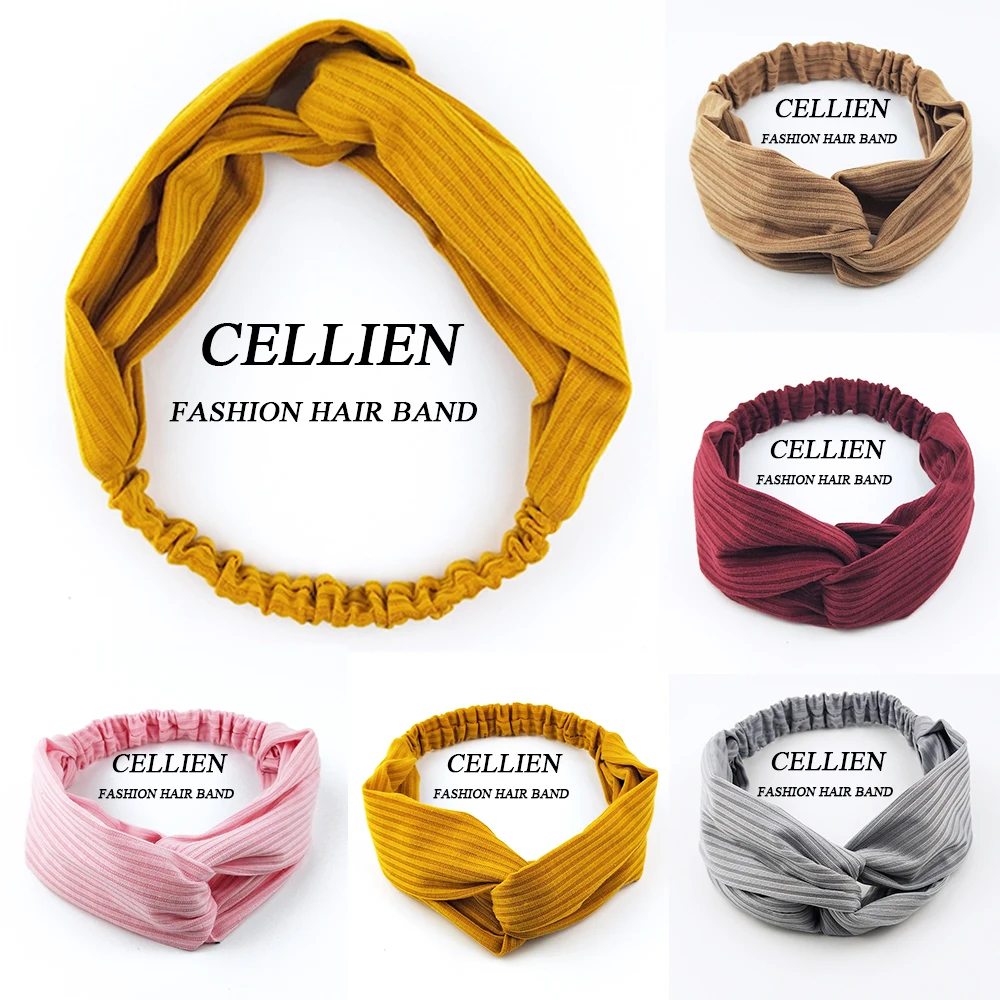 Мягкие повязки для волос с узлом |