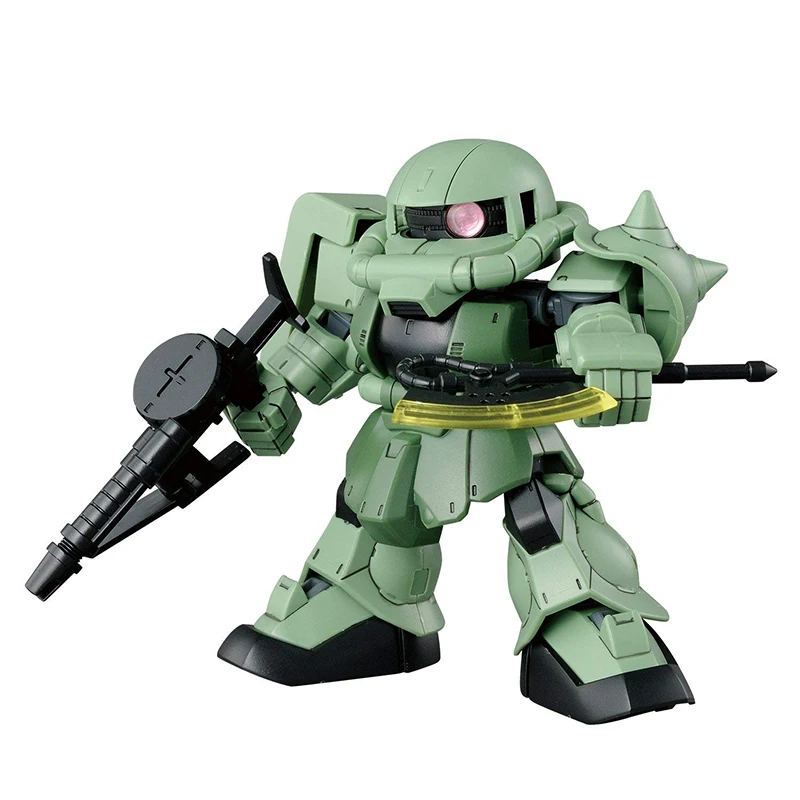 Bandai SDCS 04 BB Warrior Green ZAKU S массовое производство D короткий Скелет Gundam в сборе