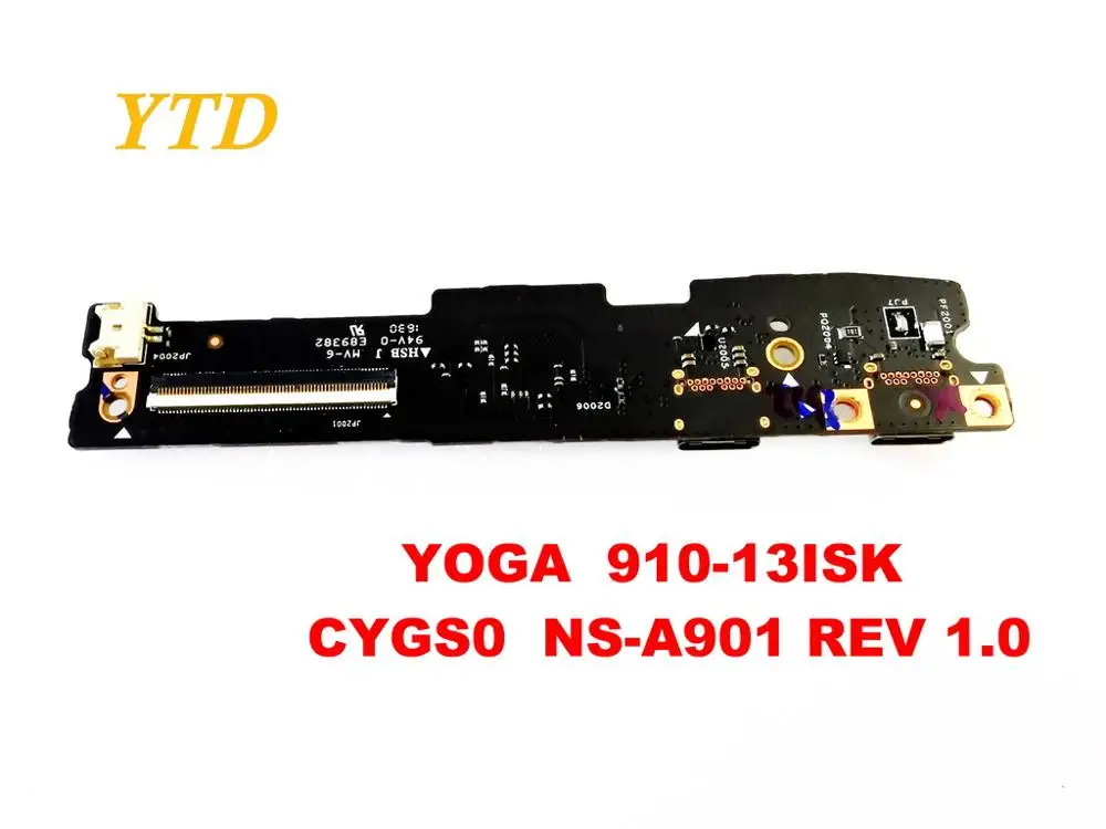 Для lenovo Yoga 910-13ISK Yoga 910-13 USB доска YOGA 910-13ISK CYGS0 NS-A901 REV 1,0 протестирована хорошая