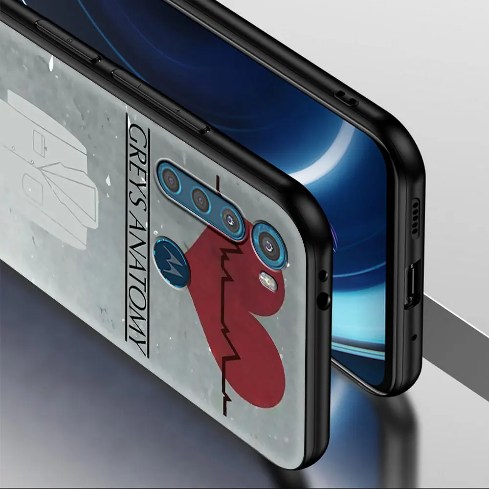 

Anatomy Greys Cover for Motorola G9 Play One Fusion Hyper G8 Power Lite Edge Plus E6s G Stylus G10 G30 Phone Case Coque