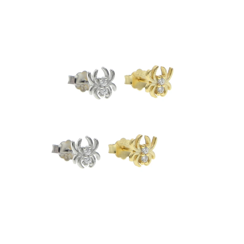 Минималистичные серьги-гвоздики из стерлингового серебра 925 пробы маленькая