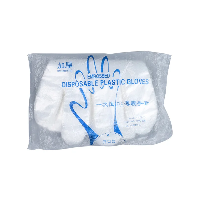 Перчатки одноразовые непромокаемые прозрачные 100 шт. | Красота и здоровье