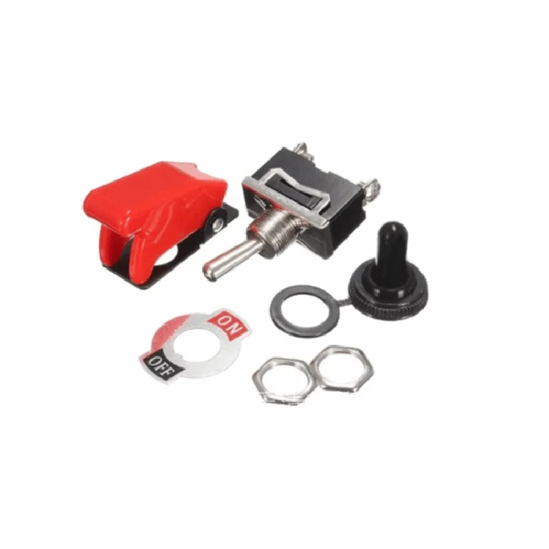 1 комплект тумблер сверхмощный вкл/выкл SPST Мини Флик 6A/250 В AC 10A/125 с крышкой