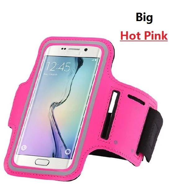 Hot Pink-Big Ручная сумка для чехол для телефона пояс чехол для Xiaomi Redmi Note 5 6 7 Pro 6A 7A чехол для samsung A6 A8 плюс A7 A9 A3 A5 чехол - Цвет: Hot Pink-Big
