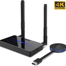 Wireless HDMI-compatible Video Transmitter Receiver Extender Kits 5G wireless Display Dongle for TV Monitor Projector Meeting