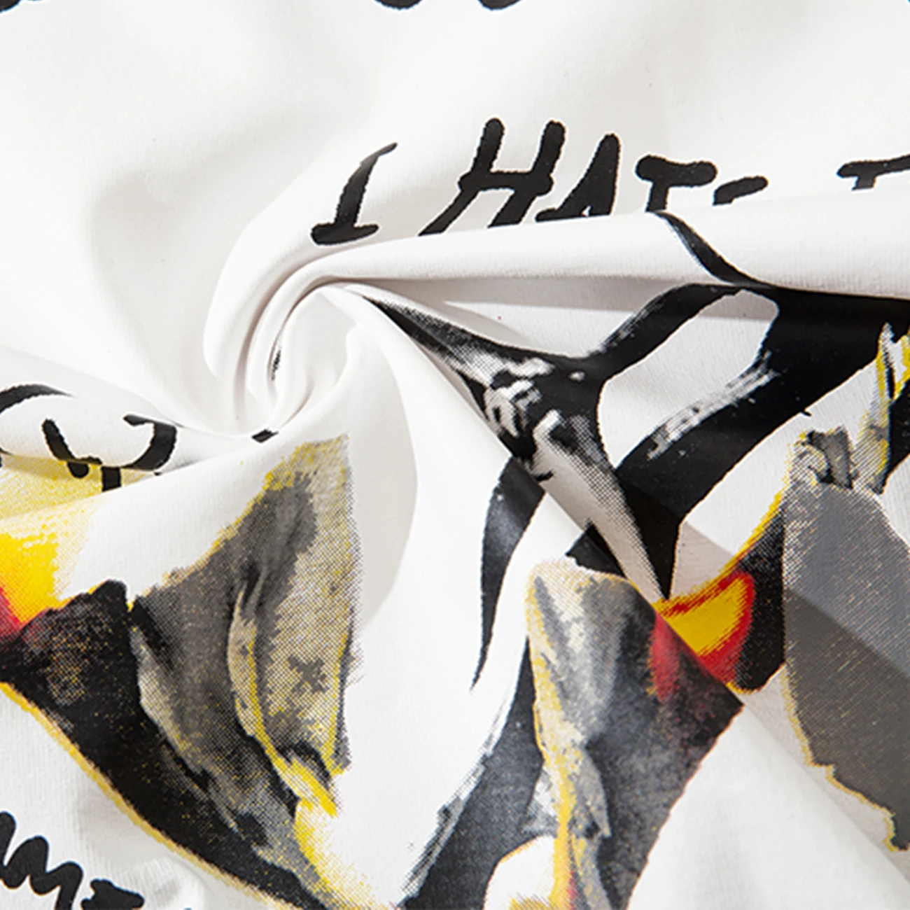 

Fire Flame Heart Printed Harajuku Tshirts Hip Hop T-Shirt Men Streetwear 2021 Summer Cotton Tops Loose Short Sleeve Shirts Black