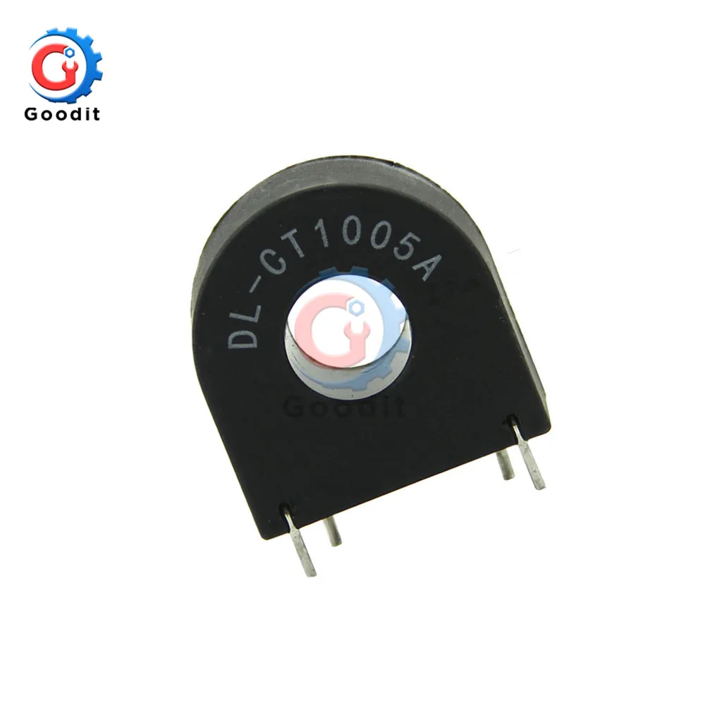 

Миниатюрный датчик трансформатора тока переменного тока, 10 А-5 мА, 5 шт.