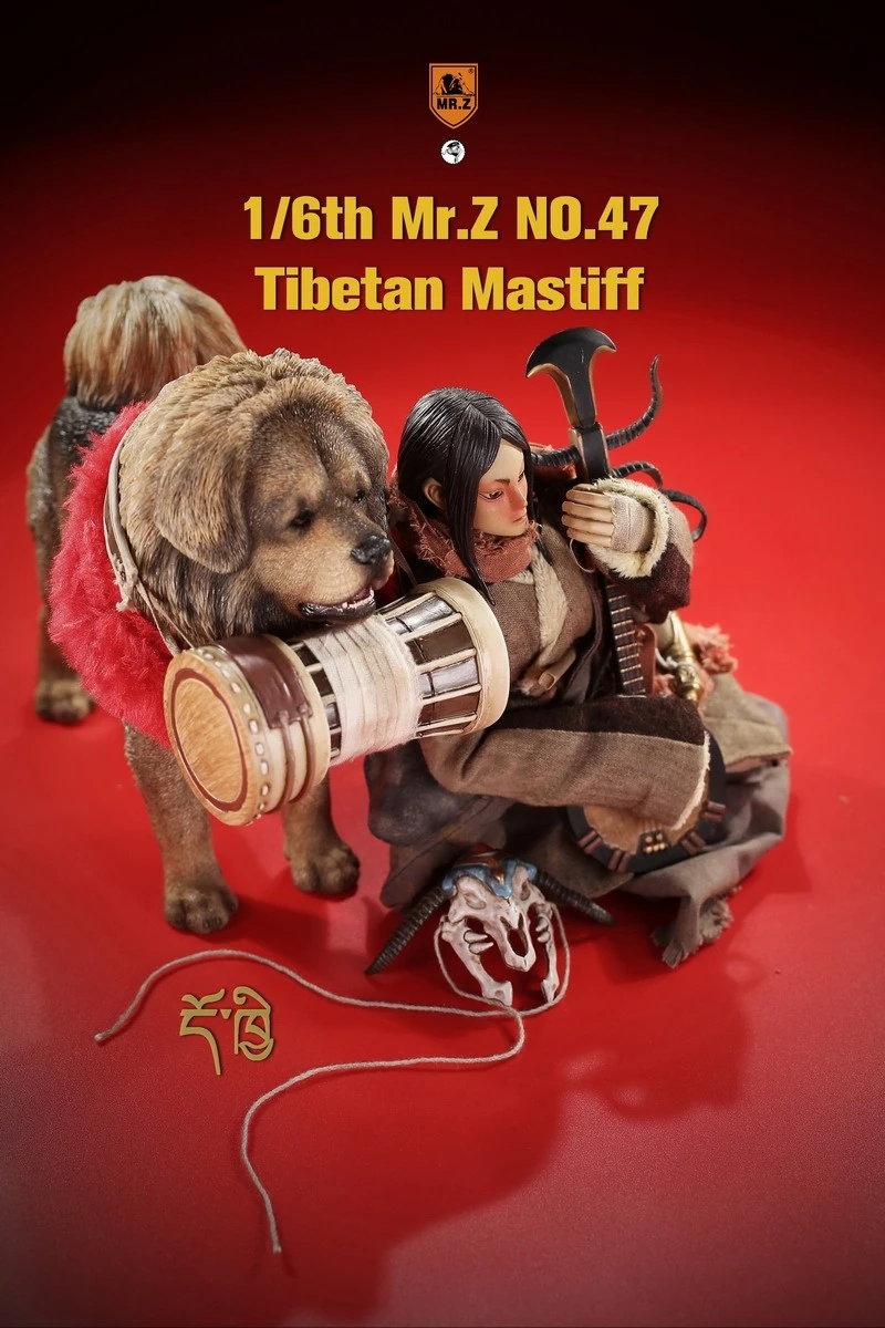 Mr.Z MRZ047 1/6 Имитация животных модель 47 Пули тибетский мастиф может использоваться