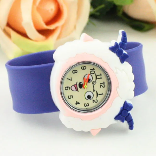 Хит продаж красивые детские часы с рисунком овцы и козы для мальчиков девочек