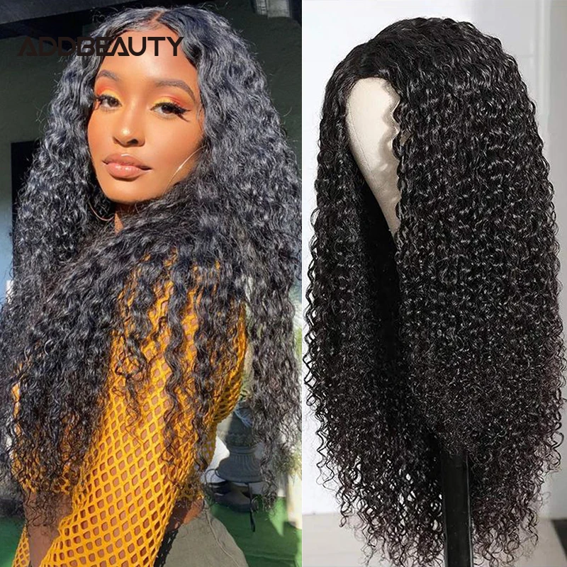 

Brazilian Kinky Curly Lace Fronta Wigs With Baby Hair Natural Color 4x4/13x4/13x6 Lace Front Human Hair Wigs For Women Remy Hair