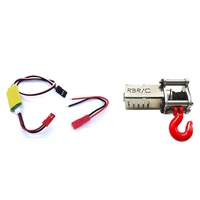 1 pcs for wpl automatic all metal winch 1 set winch control cable winch 3ch control line