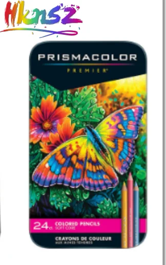 

Prismacolor Premier Soft Core 48 Colored Pencil Set Prismacolour Tin