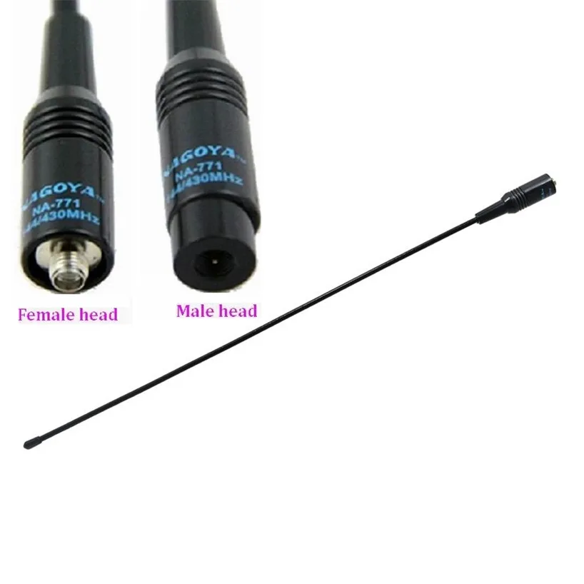 100 шт. Φ Гибкая двухдиапазонная антенна 144/430 МГц для Baofeng|dual band antenna|dual antenna 144/430mhzband |