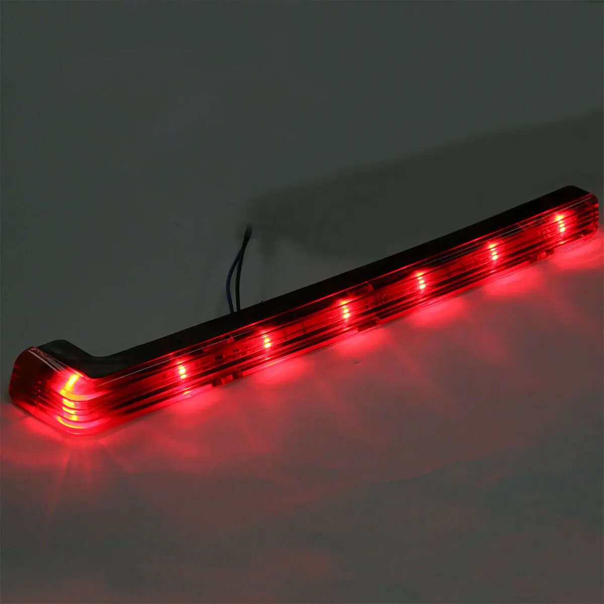 Боковые габаритные огни для мотоцикла красный светодиод Harley Tour Pak Road King Electra Street