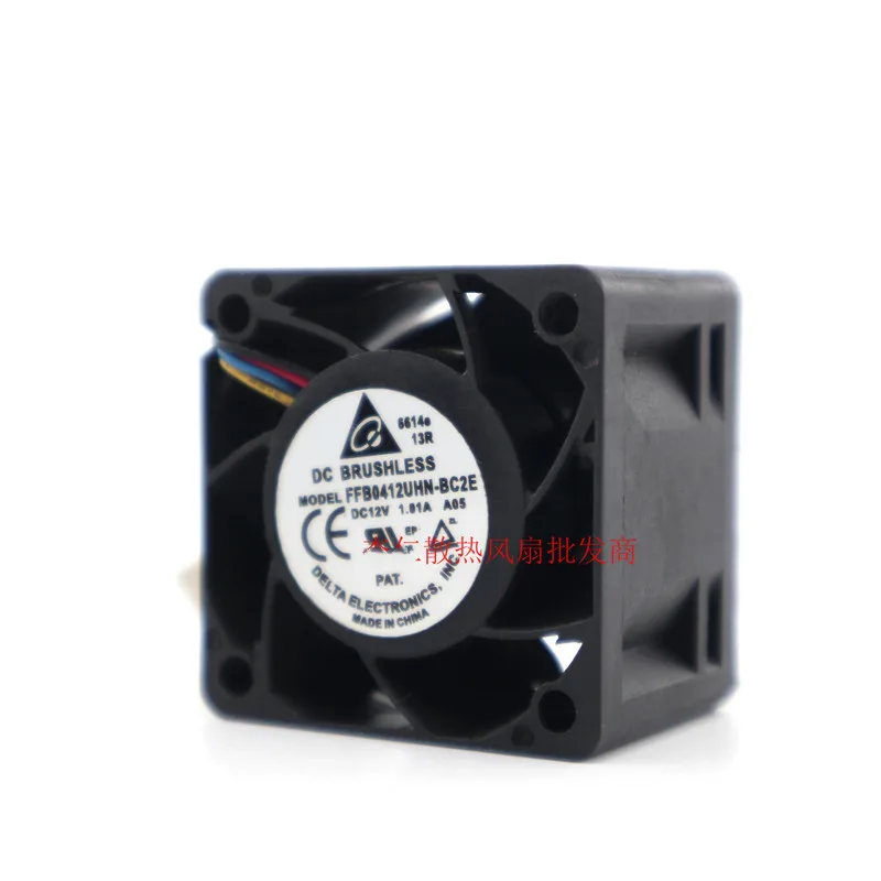 Delta двойной шарикоподшипник, 4-проводной контроль температуры, визуальный вентилятор 4028 12 в А