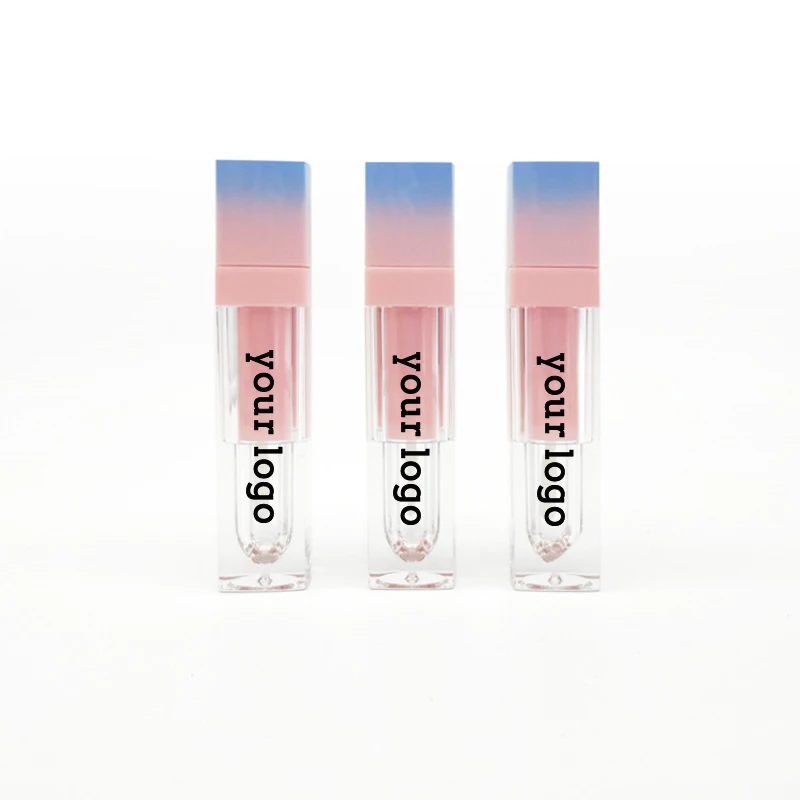 

Empty Lipgloss Tube Lip Gloss Bottle Customized Logo packaging Container Private Label in Bulk Wholesale Refillable Bottle