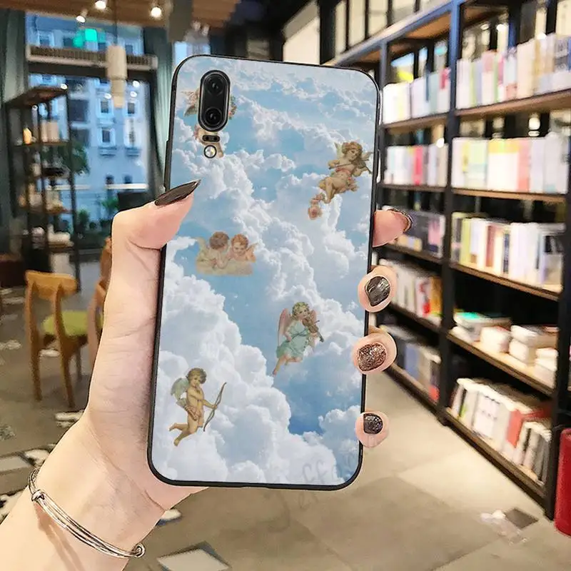 

Renaissance cute angels retro Phone Case For Huawei honor Mate P 10 20 30 40 Pro 10i 9 10 20 8 x Lite