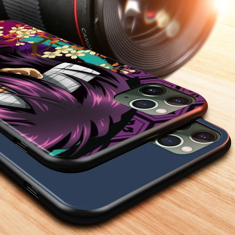 

Black Cover 11F Sakata Gintoki for Apple iPhone 12 Mini 11 XS Pro Max X XR 8 7 6 6S Plus SE 2020 5 5S Phone Case