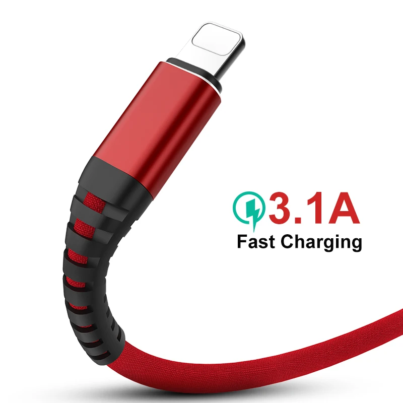 3.1A телефон USB кабель для iPhone X 8 7 6 6S plus 5 5S кабель Hi-tense кабель передачи данных для быстрой зарядки быстрое зарядное устройство для устройств apple