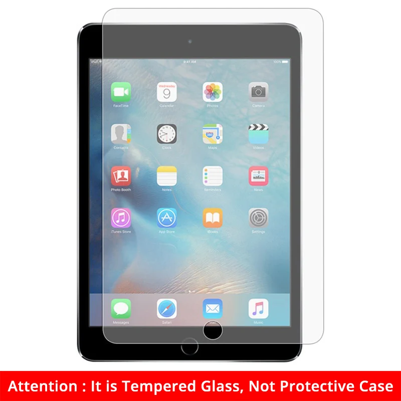 Чехол для iPad Mini 5 Магнитный Флип-Стенд защитный чехол умный чехол из искусственной кожи чехол для iPad Mini 4 Mini 5 7,9 дюймов Funda - Цвет: Glass Film(Not Case)