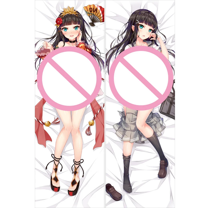 MMF Rabu Raibu! Sanshain!! / Love Live! Sunshine!! Riko Sakurauchi Dia Kurosawa Yoshiko Tsushima body pillowcase Dakimakura | Дом и сад