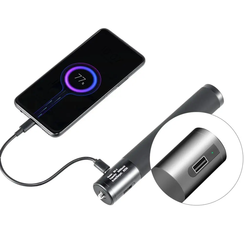 1 шт. BG 3 1000mAh Мобильная зарядка ручка многофункциональный Портативный Мощность
