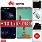 Оригинальный P10 Lite ЖК-дисплей для Huawei P10 Lite, экран дисплея для HUAWEI P10 Lite, зеркальная фотография, зеркальный ЖК-дисплей с рамкой