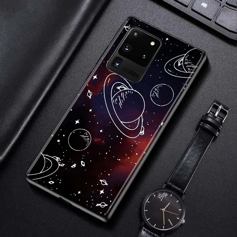 

Universe Planet Cartoon for Samsung S20 FE Ultra Plus A91 A81 A71 A51 A41 A31 A21S A11 A72 A52 A42 A32 A12 A02S Phone Case