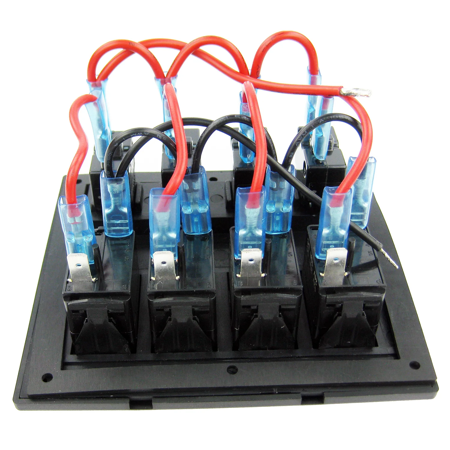 4 банды светодиодный кулисный переключатель панель морской лодки автомобиля RV