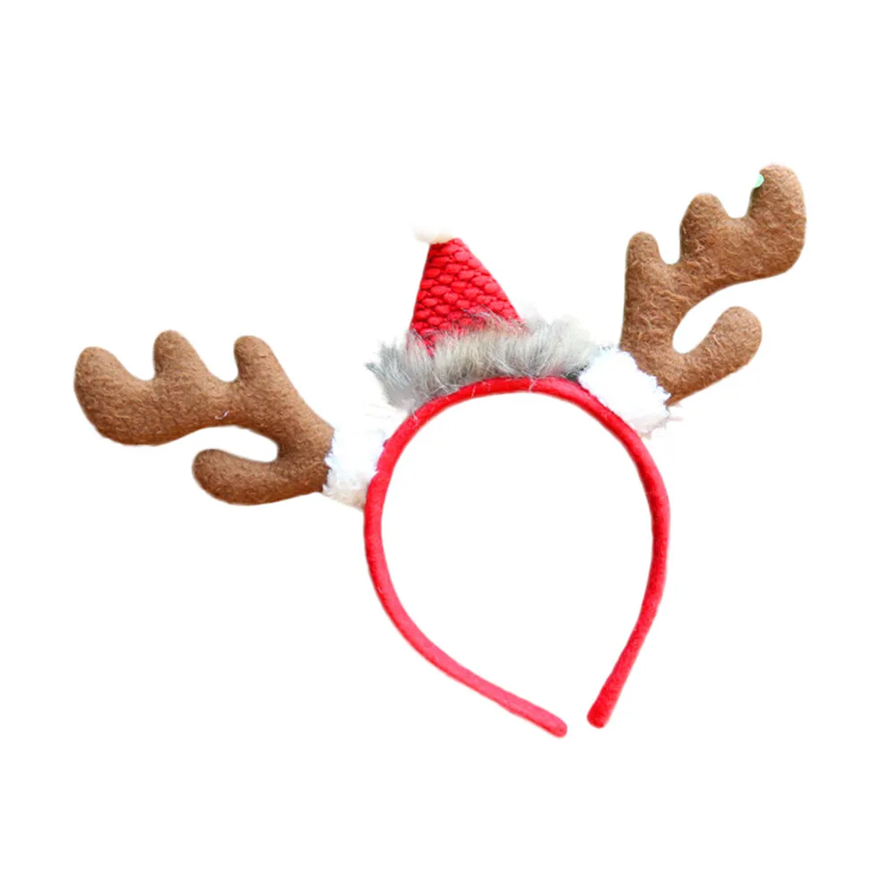 Лидер продаж Рождественская повязка на голову рождественские вечерние