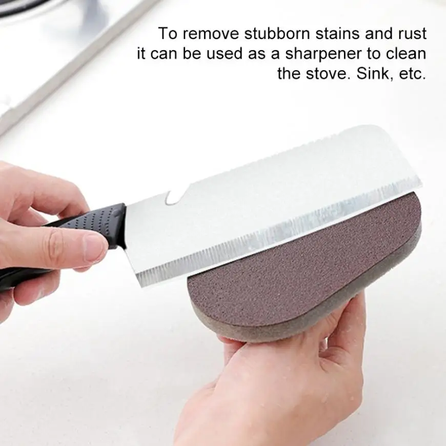 

Kitchen Sponge Cleaning Brush Sponge kitchen Accessories Strong Decontamination Brush with handle bathroom accessories