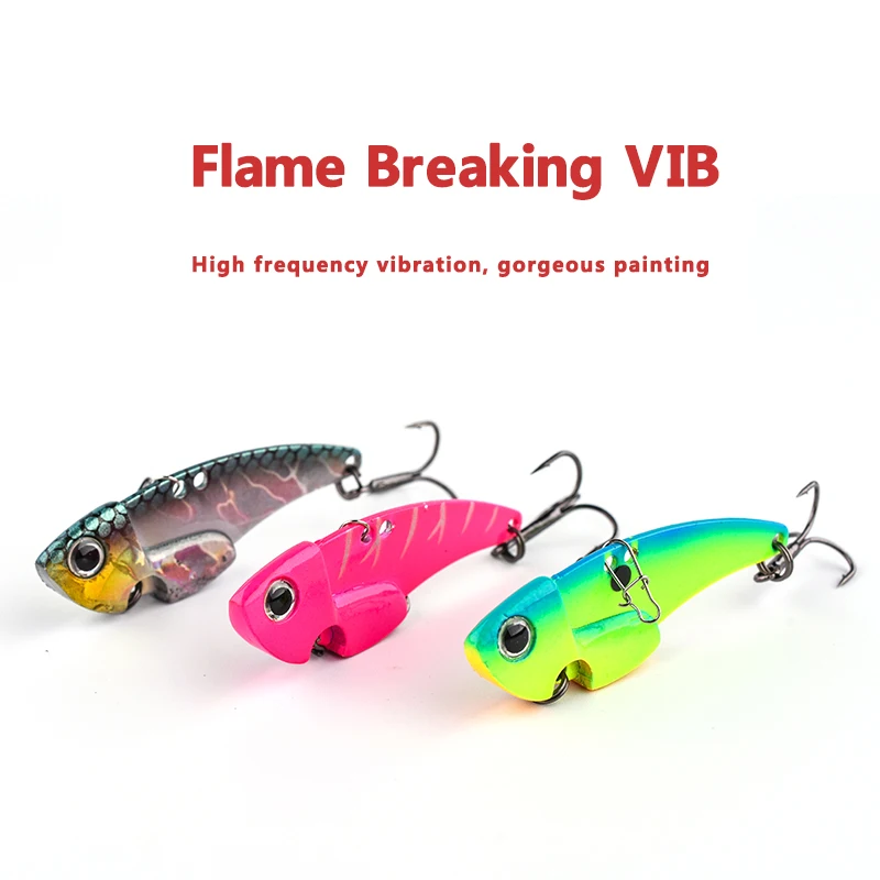 

1 PC Fishing Bait Break Flame VIB Standard BKK Fishing Artificial Fake Bait Simulation Bait Fishing Tool Fishing Tool