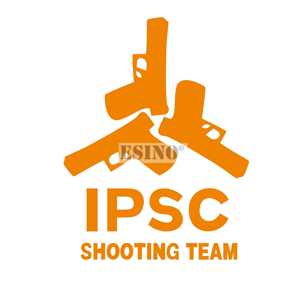 Автомобильный Стайлинг IPSC съемки творчества ручной авто наклейка мультфильм