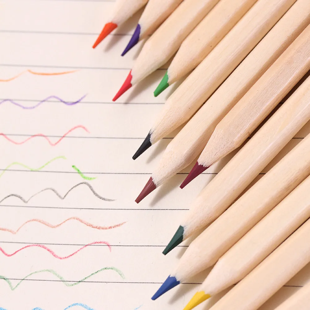 Ручка карандаш HB маленькая 12 цветов| |