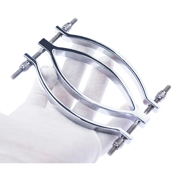 Металлический БДСМ бондаж зажим для губ вагинальный расширитель зажимы