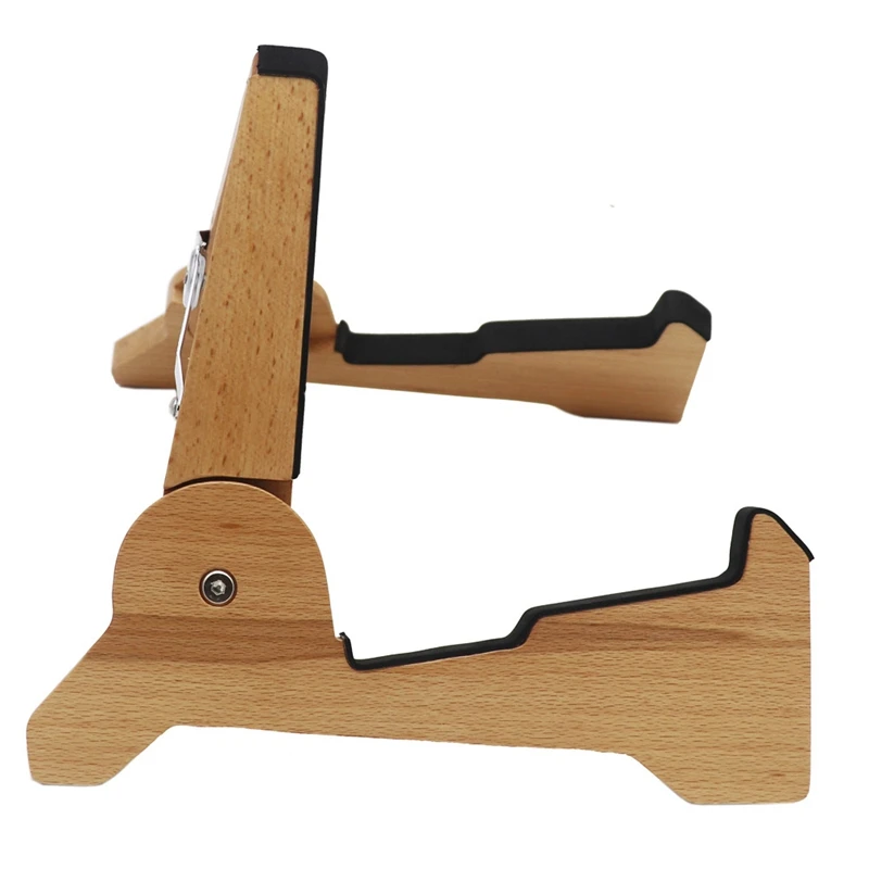 universal rahmen klapp holz gitarre stehen inhaber unterstützung fit für elektrische gitarre akustische gitarre ukulele bass free global shi